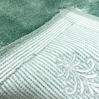 センコー DECORMUSEE エンブレム トイレマット 約60×60cm グリーン DM 220413 1枚（直送品）