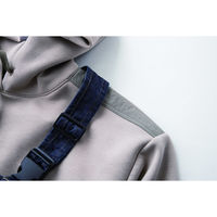 【GRACE ENGINEER'S】 GE-3002サロペ・デ・フーディー　ブラック　4L  3002-5  1着（直送品）