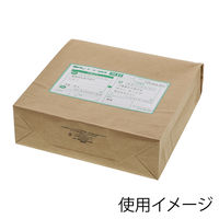 シモジマ HEIKO 宅配袋（紙製） 撥水加工 茶 S 封かんシール付 1パック（25枚入） 004192211