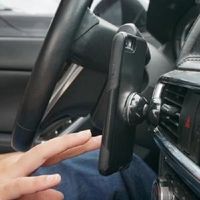 エスコ 50x38mm マグネットホルダー(カーエアコン吹出口用) EA781GB-110 1セット(4個)（直送品）