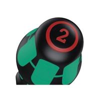 エスコ 5.0x100mm [ー]ドライバー(slip STOP) EA560WA-51 1セット(5本)（直送品）