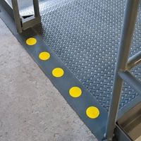 エスコ O型 マーカー(高耐久/緑/2枚) EA944SJ-144 1セット(8枚:2枚×4パック)（直送品）