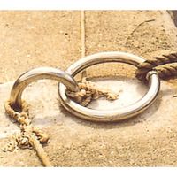 エスコ 11x 60mm 丸リング(ステンレス製) EA638JC-5 1セット(4個)（直送品）