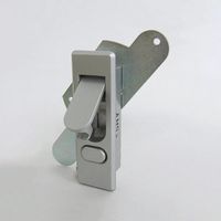 エスコ 85x27mm ドアロックハンドル(亜鉛ダイカスト) EA951CE-11 1セット(4個)（直送品）