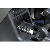 エスコ バッテリーチェッカー(シガーソケット用) EA771AD-1 1セット(3個)（直送品）