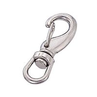 エスコ 57mm スイベルスナップ(ステンレス製) EA638AF-40 1セット(4個)（直送品）