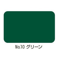 【業務用床塗料】水谷ペイント 水系ボウジンテックスアルファ　No.10グリーン 5451-5410-280 1缶（4kg）（直送品）