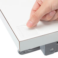 【転倒防止】アスクル「現場のチカラ」耐震粘着ゴム 40x40mm 1セット（40枚：1組4枚×10）  オリジナル