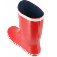 弘進ゴム カラーブーツ No.11 赤 23.5cm B0077BD235 1足（直送品）