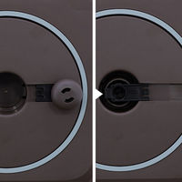 タカギ ナノネクスト 15m ブラウン 内径7.5mm RM1215BR ホースリール