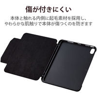 iPad 第10世代(2022)10.9インチ ケース Apple Pencil収納 TBWA22RWVSA2BK エレコム 1個（直送品）