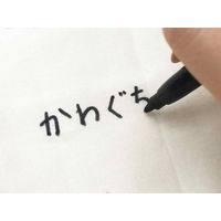 KAWAGUCHI なまえペン 油性 名前用 細字 黒 11-158 1本