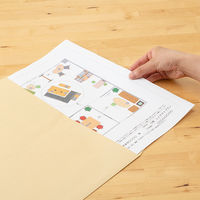 マルアイ クラフト封筒 藤壺パック 角B3 100G PK-B031 1袋(2枚)