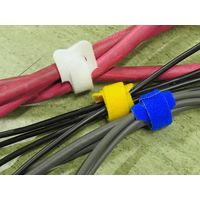 フローバル マジックケーブルタイ 150mm 白 FMGT-150W 1袋(10本入)