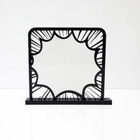 タム ツケレルン 書いて消せる2Wayサイン(吹き出し02) 2way-0002-BK 1個（直送品）