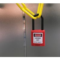 セーフラン安全用品 ロックアウト用絶縁パドロック (吊38mmタイプ) 14671-1 1個（直送品）