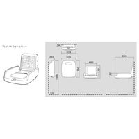 【メーカー公式】 omoio(水上） オムツっ子V1ウォールセット TS-V1-W  1組（直送品）