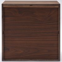 無印良品 スタッキングチェスト （引出し4個タイプ） ウォールナット材突板 幅37×奥行28×高さ37cm 良品計画