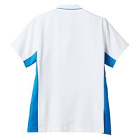 住商モンブラン スクラブ 兼用 半袖 白/ターコイズ 5L MS001-0132 1枚　スクラブ（直送品）