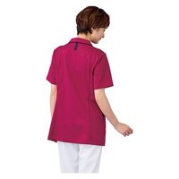 住商モンブラン マタニティスクラブ 半袖 バーガンディ/ネイビー L MS900-7383 1枚　スクラブ（直送品）