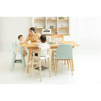 ICHIBA キッズハイチェア コメット ナチュラル ILC-3339NA 1脚（直送品）