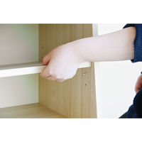 ICHIBA キッズスクールバッグラック ワイド ステラ 幅680×奥行380×高さ720ｍｍ ナチュラル ILR-3511NA 1台（直送品）