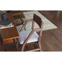 ICHIBA E-Toko キッズチェア ブラウン JUC-3507BR 1脚（直送品）