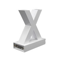 アクリサンデー ａｂｃＭＩＸ　マグネット連結文字　ＨＡ７５シリーズ　アルファベット大文字　【Ｘ】 111964 1個（直送品）