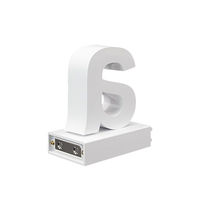 アクリサンデー ａｂｃＭＩＸ　マグネット連結文字　ＨＡ７５シリーズ　アルファベット小文字　【ａ】 111977 1個（直送品）