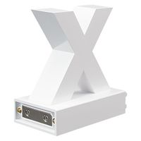 アクリサンデー ａｂｃＭＩＸ　マグネット連結文字　ＨＡ７５シリーズ　アルファベット小文字　【ｘ】 111996 1個（直送品）