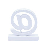 アクリサンデー ａｂｃＭＩＸ　マグネット連結文字　ＨＡ７５シリーズ　記号　【＠】 112002 1個（直送品）