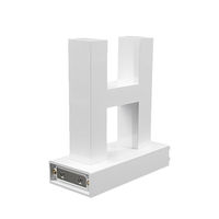 アクリサンデー ａｂｃＭＩＸ　マグネット連結文字　ＨＡ１００シリーズ　アルファベット大文字　【Ｈ】 112012 1個（直送品）