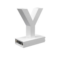 アクリサンデー ａｂｃＭＩＸ　マグネット連結文字　ＨＡ１００シリーズ　アルファベット大文字　【Ｙ】 112029 1個（直送品）