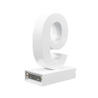 アクリサンデー ａｂｃＭＩＸ　マグネット連結文字　ＨＡ１００シリーズ　数字　【９】 112040 1個（直送品）