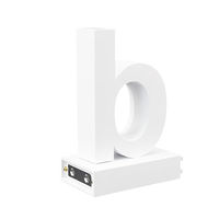 アクリサンデー ａｂｃＭＩＸ　マグネット連結文字　ＨＡ１００シリーズ　アルファベット小文字　【ｄ】 112044 1個（直送品）