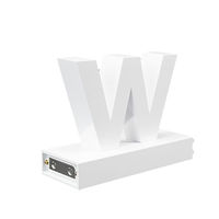 アクリサンデー ａｂｃＭＩＸ　マグネット連結文字　ＨＡ１００シリーズ　アルファベット小文字　【ｗ】 112059 1個（直送品）