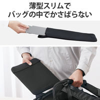 パソコンケース 14インチ ネオプレン スリーブ 縦型 軽量 ブラック インナーバッグ PCバッグ BM-IBTHNPV03BK エレコム 1個