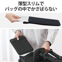 パソコンケース 10インチ ネオプレン スリーブ 縦型 軽量 ブラック インナーバッグ PCバッグ 1個 エレコム