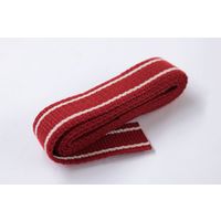 クロバー Clover ナチュラルカラー レーンベルト 25mm幅 1mカット レッド 26-202 CL26-202 5個/1袋（直送品）