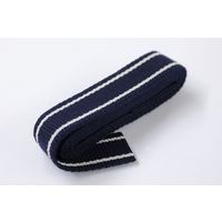 クロバー Clover ナチュラルカラー レーンベルト 25mm幅 1mカット ネイビー 26-201 CL26-201 5個/1袋（直送品）