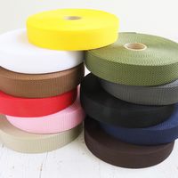 日本紐釦貿易 日本紐釦 パイレンバンド ポリプロピレン製 巾 30mmx10m巻 こげ茶 PM30-10-12 1セット(5巻単位)（直送品）