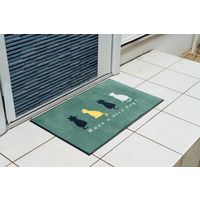 山崎産業 マイホームスタイルマット フォーキャッツ #3 グリーン 4903180198924 1箱(1枚入)