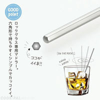 ヨシカワ ロックマドラー 1667224 1個