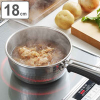 ヨシカワ ステンレス雪平鍋用片手ざる20cm 2004457 1個