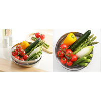 ヨシカワ 盆ザル&トレーセット25cm 2609327 1個（直送品）