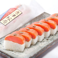 AoyamaLab オンラインギフト URLですぐ納品 贈り物や景品に 国産 焼き鯖棒寿司・スモークサーモン棒寿司 メール1通（直送品）