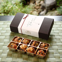 AoyamaLab オンラインギフト URLですぐ納品 贈り物や景品に 「下鴨茶寮」 ちりめんナッツ (8個入り x 2箱セット) メール1通（直送品）