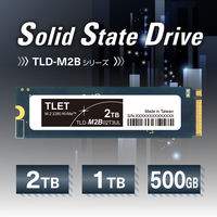 内蔵SSD 500GB NVMe M.2 読込速度2300MB/s TLD-M2B50G3UL 1個 東芝エルイートレーディング
