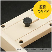 【軒先渡し】コイズミファニテック コーディネートチェア WOIV（ウォルナットオーク アイボリー） FLC-849WOIV 1脚（直送品）