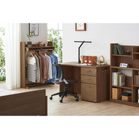 【軒先渡し】コイズミファニテック スピネアチェア ダークブラウン KWC-286BKDB 1脚（直送品）